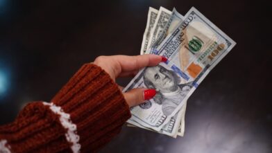 Cambio del dólar.