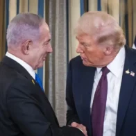 Trump afirma que sin él y Netanyahu “Israel ya no existiría”